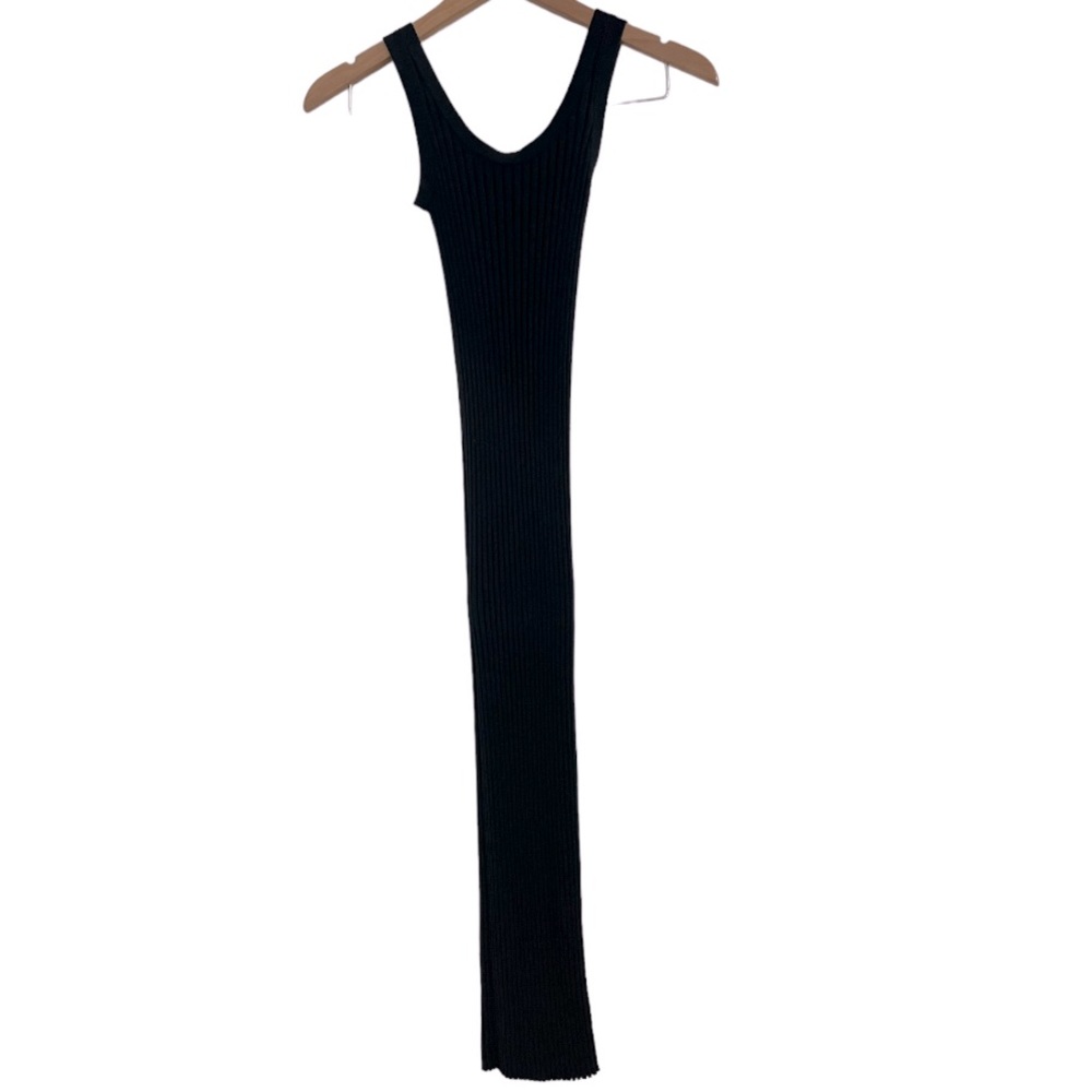 Everlane Ribbed Bodycon Dress. - Picture 6 of 8
